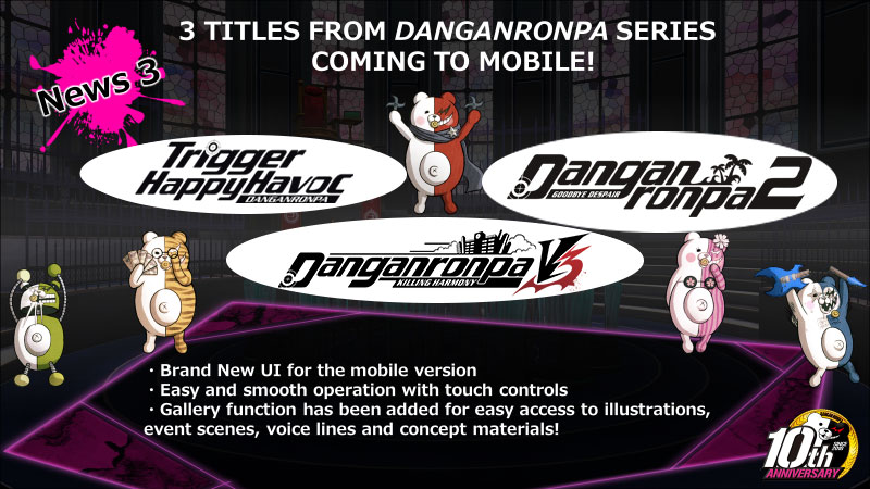 Danganronpa 2: Goodbye Despair Danganronpa: Trigger Happy Havoc T