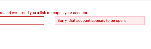MiriamWade's tweet photo. @Etsy Hi! My account says suspended but when I try to recover it says it is active already! See screenshot. Any help? https://t.co/HBEiKCBlFg