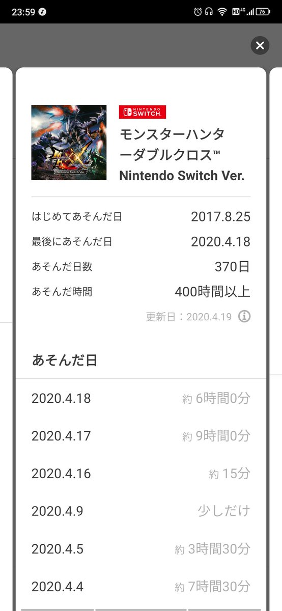 カニカマ 今回配信されたマイニンテンドーでソフトごとのプレイ時間を確認できるようになった みまもりswitchの役割が T Co Hwxnflgunh Twitter