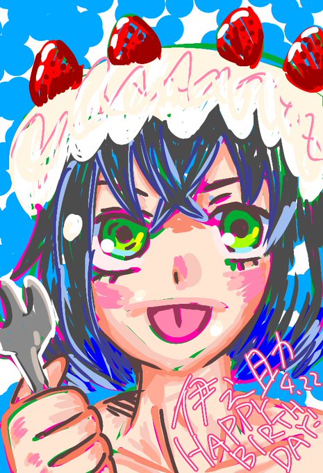 まもる🐇さんがTwitterに投稿した嘴平伊之助(鬼滅の刃)のイラスト。