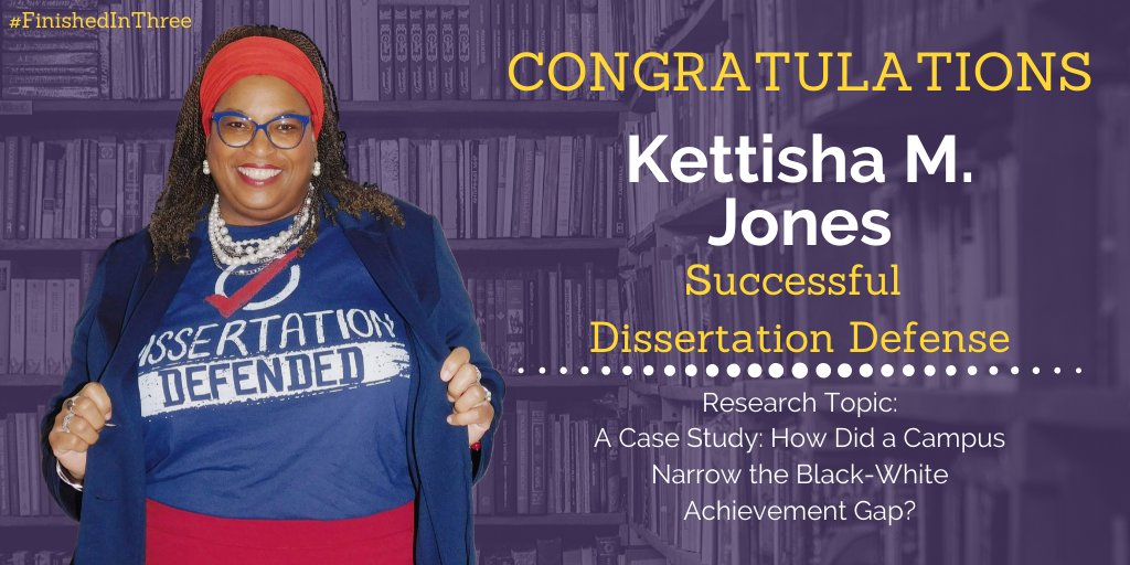 UMHB_COE's tweet photo. Congratulations to Kettisha M. Jones on her successful dissertation defense! #FinishedInThree #Cohort11
#UMHB #Education #EdD #DissertationDefended https://t.co/H5TkHOxmsO