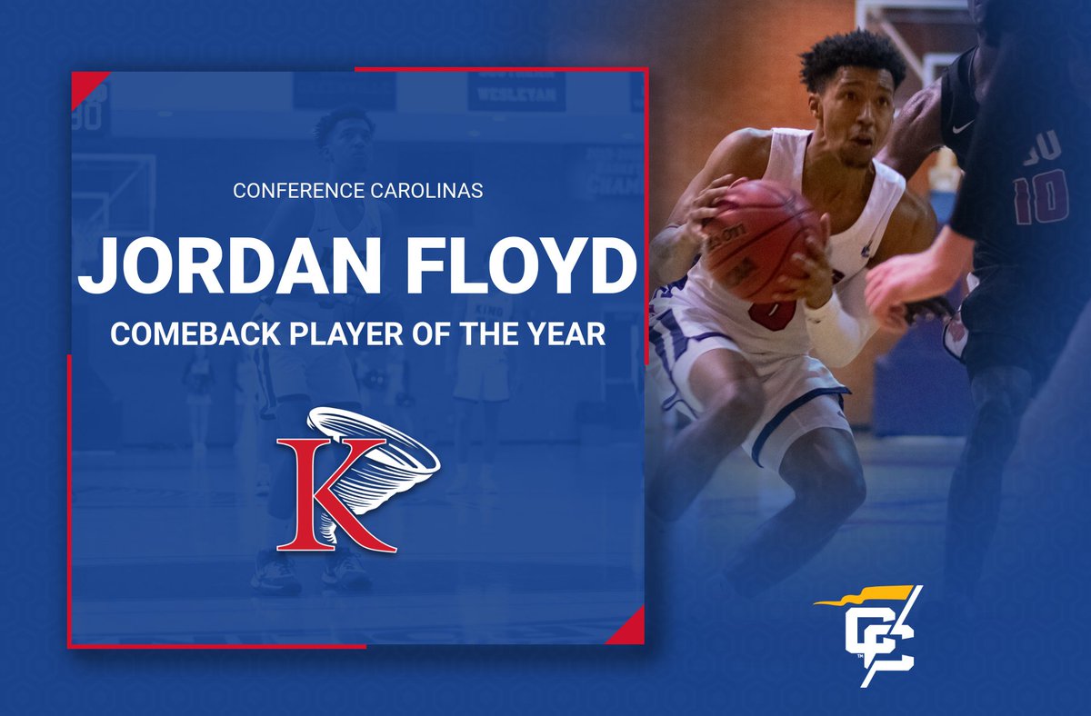 KingAthletics's tweet photo. Floyd of @KingUHoops selected as one of @ConfCarolinas Comeback Players of the Year https://t.co/BFsIticNXS #KingPride https://t.co/qWA18e7TIB