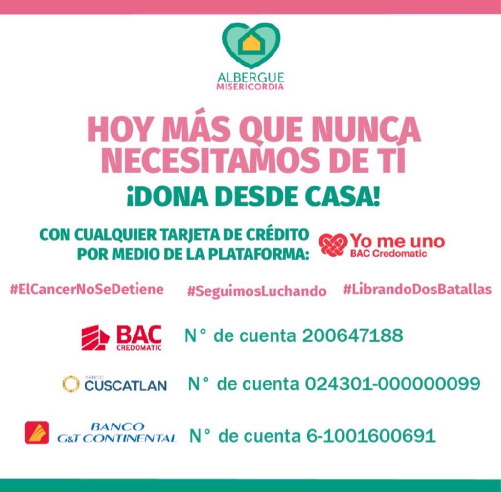 MCDIM10's tweet image. Necesitamos de tu ayuda 🆘 #ElCancerNoSeDetiene y Nosotros tampoco 👊🏻 Ayudanos a mantener esta linda obra de amor en apoyo a nuestros hermanos mas necesitados. 
yomeuno.com/el-salvador/or…