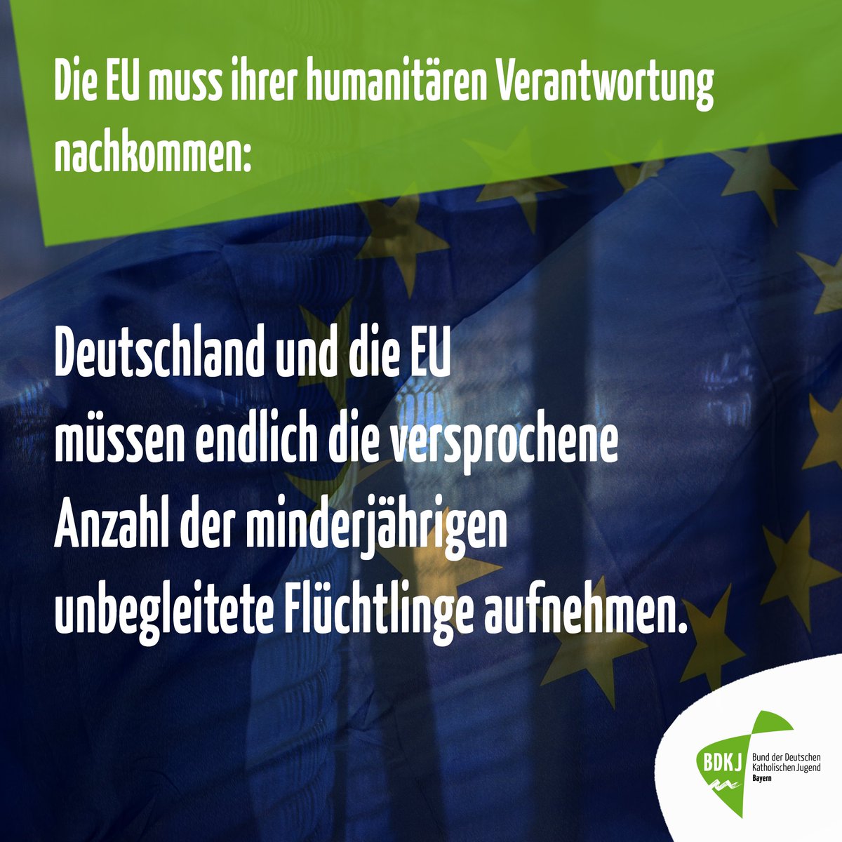 Deutschland &amp; die EU müssen endlich die versprochene Anzahl der minderjährigen unbegleiteten #Fluechtlinge aufnehmen. Die Aufnahme der minderjährigen unbegleiteten #Flüchtlinge vom 18.04. darf nur ein Anfang sein. - PM: "Jetzt Flüchtlingskinder retten!" :bit.ly/2RWDEBd