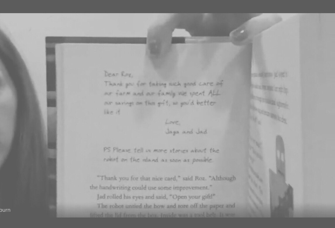 kellycogburnHH's tweet photo. Nightly read aloud for our 4th graders! 💜 We encourage them to continually read and explore new texts and genres! #Readingdaily #CISDRocks #SDLhawkstrong https://t.co/mdeoaQA9AL