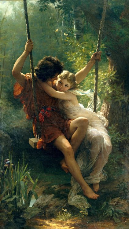 Pierre Auguste Cot 1 — The Bohemian2 — The Storm 3 — Springtime 4 — Pause for Thought (Ophelia)