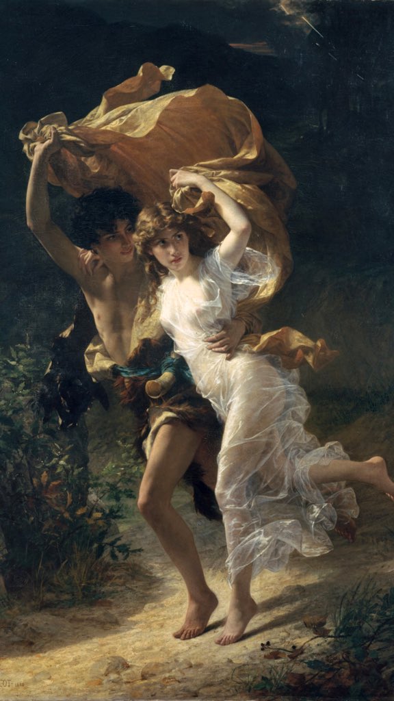 Pierre Auguste Cot 1 — The Bohemian2 — The Storm 3 — Springtime 4 — Pause for Thought (Ophelia)