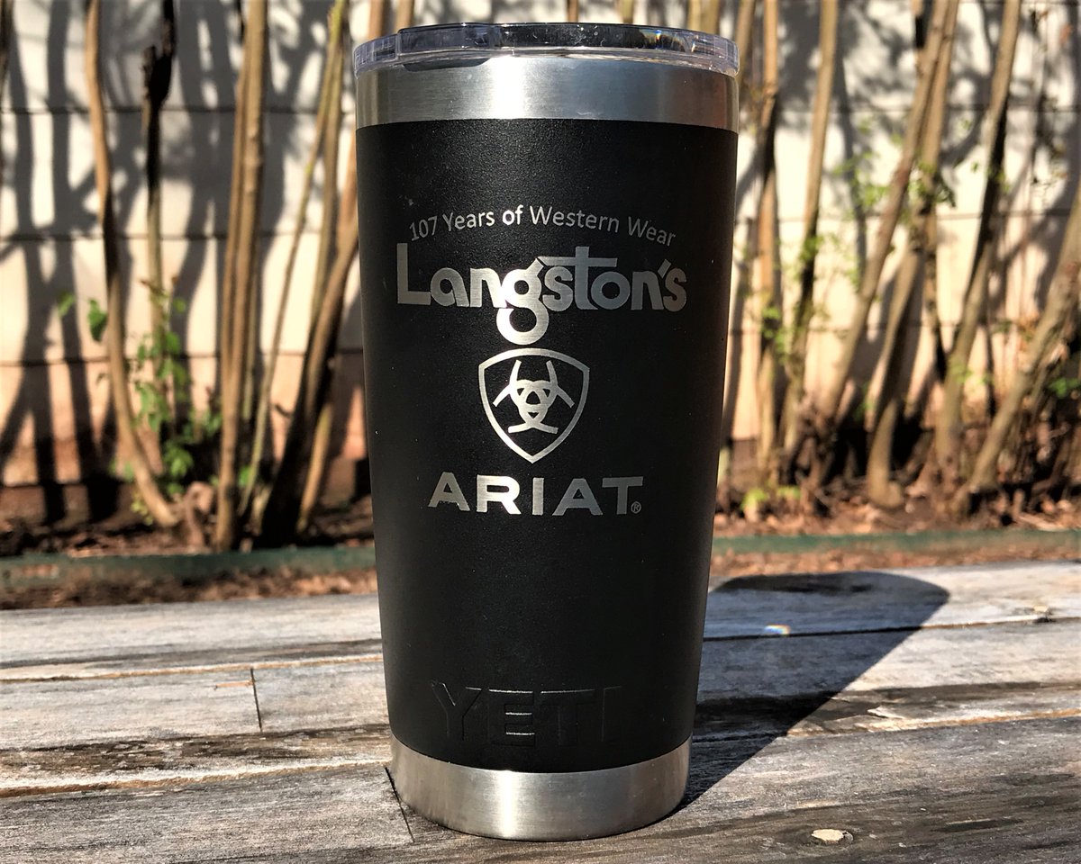langstons's tweet photo. For a limited time, get a free Yeti tumbler when you order $150 or more of @Ariat products for curbside pickup from our Stockyards City location. Call 405-235-9536 to place your order. While supplies last. 

#ariatboots #stockyardscityokc #shoplocalokc https://t.co/nRnnI0RcDM