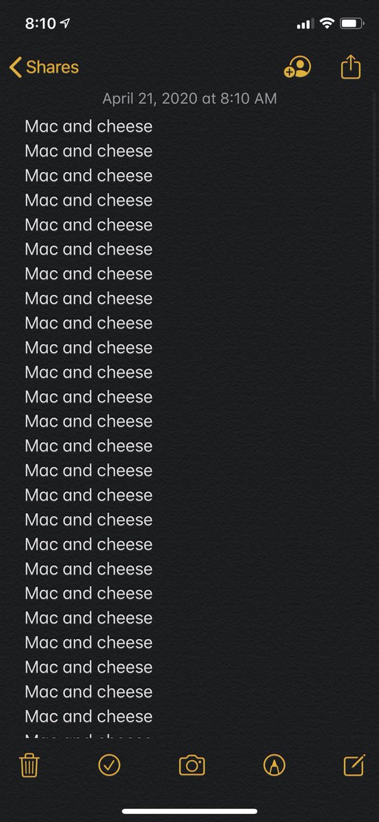 Mac & cheese over and over again