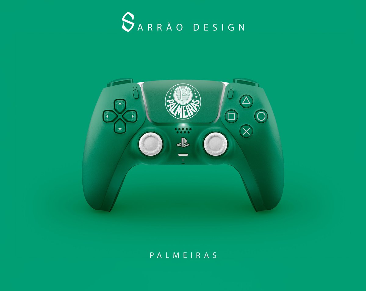 SarraoDesign's tweet photo. Conceitos de controles de PS5. 🎮⚽️

@Cruzeiro
@Flamengo
@SaoPauloFC
@Palmeiras

#PS5 #Playstationbrasil https://t.co/Wyh0kGp85d