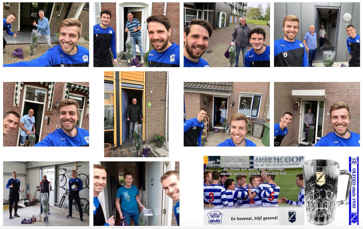 Van <a href="/OliveoVoetbal/">Oliveo Voetbal</a> - VIDEO: youtube.com/watch?v=wPXdTV… 

“Namens de Oliveo selectie willen wij al onze sponsoren, leden, oud-leden en alle andere mensen die Oliveo een warm hart toedragen, sterkte wensen in deze bijzondere tijd. En bovenal, blijf gezond en koop lokaal!” #voetbal