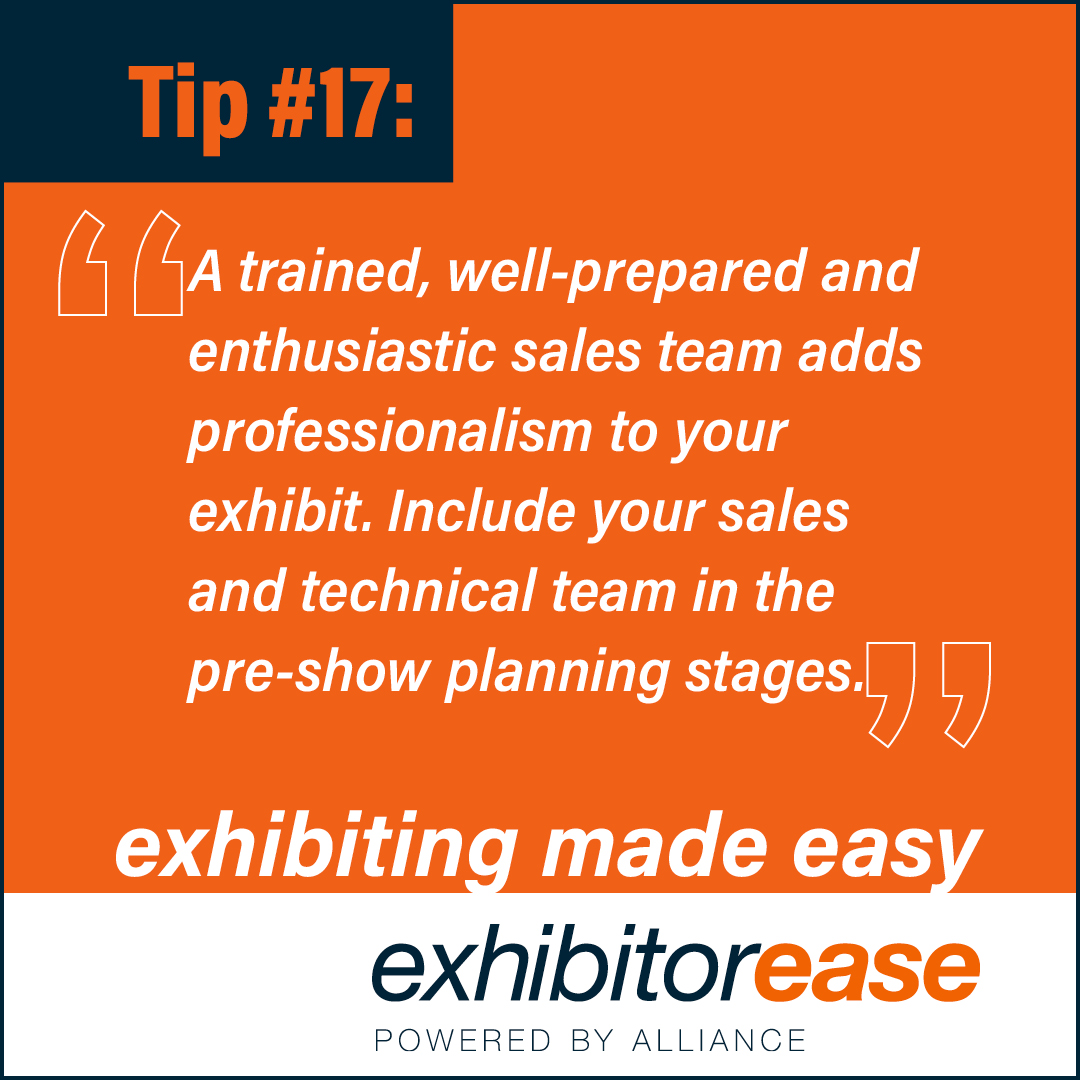 💯💪🏅 #tradeshowtiptuesday