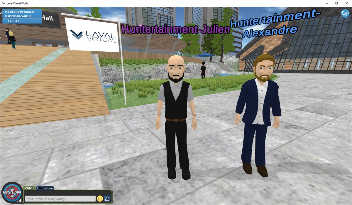 Retrouvez-nous dans #LavalVirtualWorld du 22 au 24 durant l'édition virtuelle du #LavalVirtual ! Ce sera l'occasion de vous présenter nos solutions #VR/#AR et discuter de vos projets en direct.
