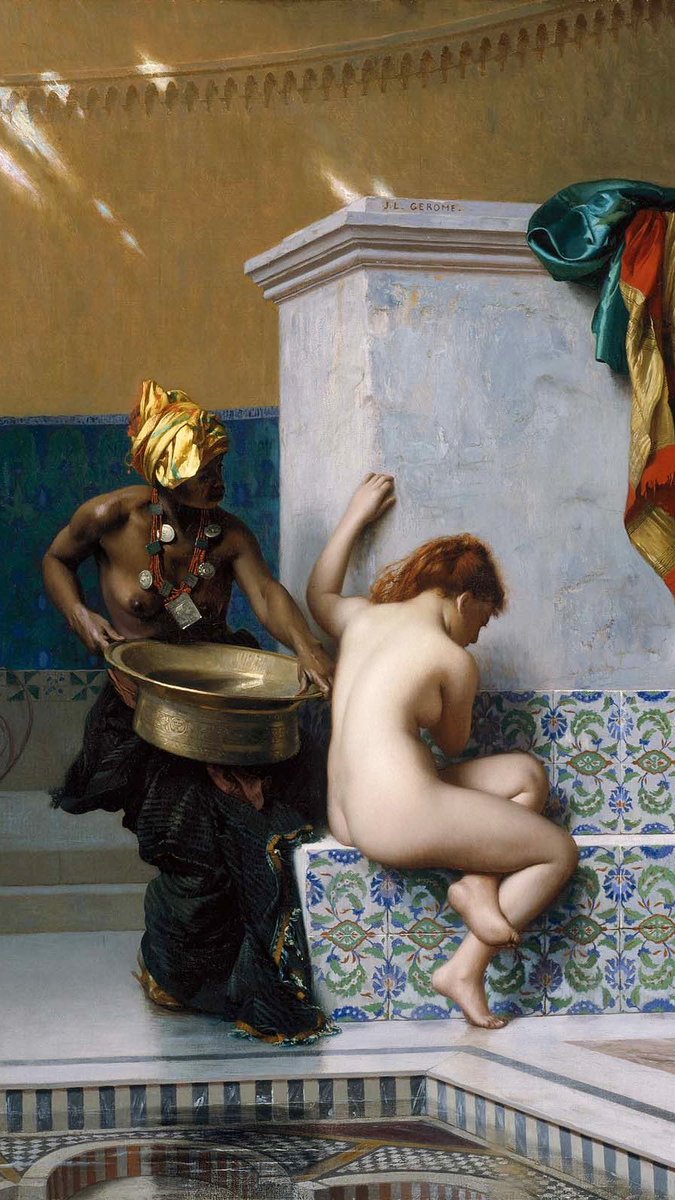 Jean-Léon Gérôme 1 — Moorish Bath2 — The Carpet Merchant 3 — Pygmalion and Galatea4 — Pool in a Harem