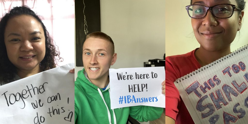 iborganization's tweet photo. Have you ever wondered who helps answer your questions when you email or 📞 the IB? We'd like to introduce you to some of the staff members behind IB Answers! https://t.co/ajwdUruv0x #IBtogether https://t.co/SIhriRS5HO