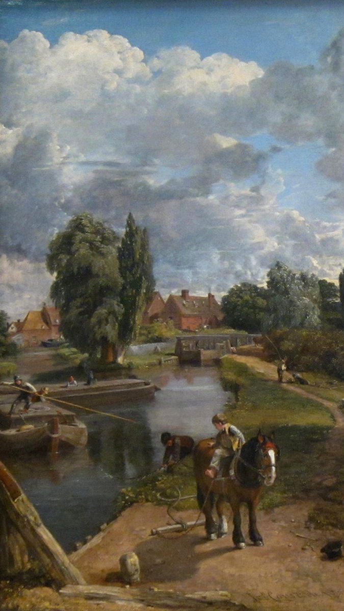 John Constable 1 — Salisbury Cathedral from the Meadows2 — Hadleigh Castle 3 — Flatford Mill (Scene on a Navigable River)4 — The Hay Wain