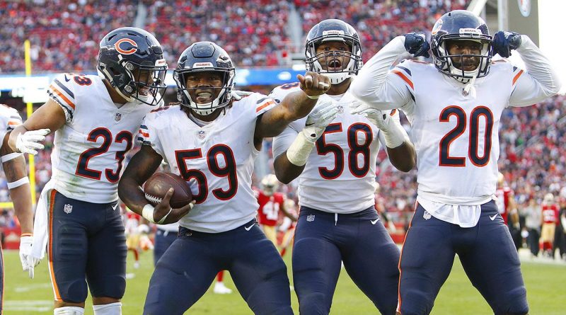 8. Chicago Bears. Like the Texans jerseys, but good! Shoulder stripes are iffy but otherwise clean and sleek.