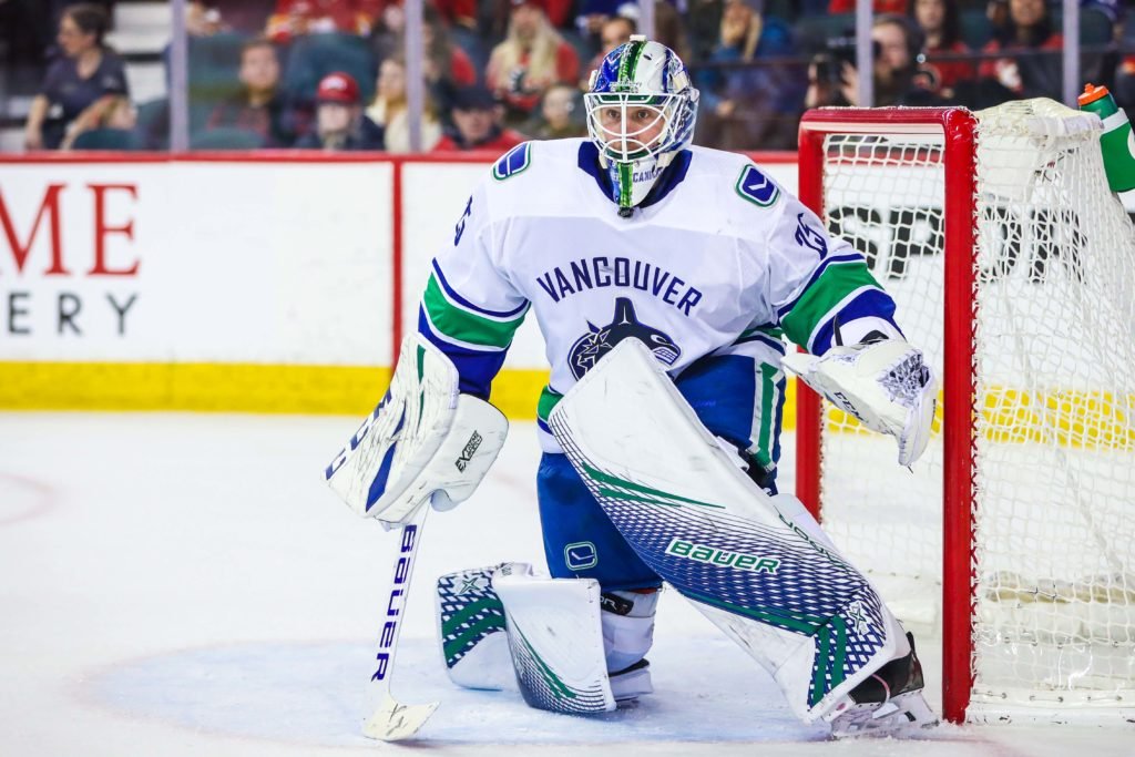Goalie maskPros: Stops pucksCons: Almost certainly doesn't stop much elseVerdict: We miss  @Canucks hockey.  @CanucksFIN mask would be far more effective