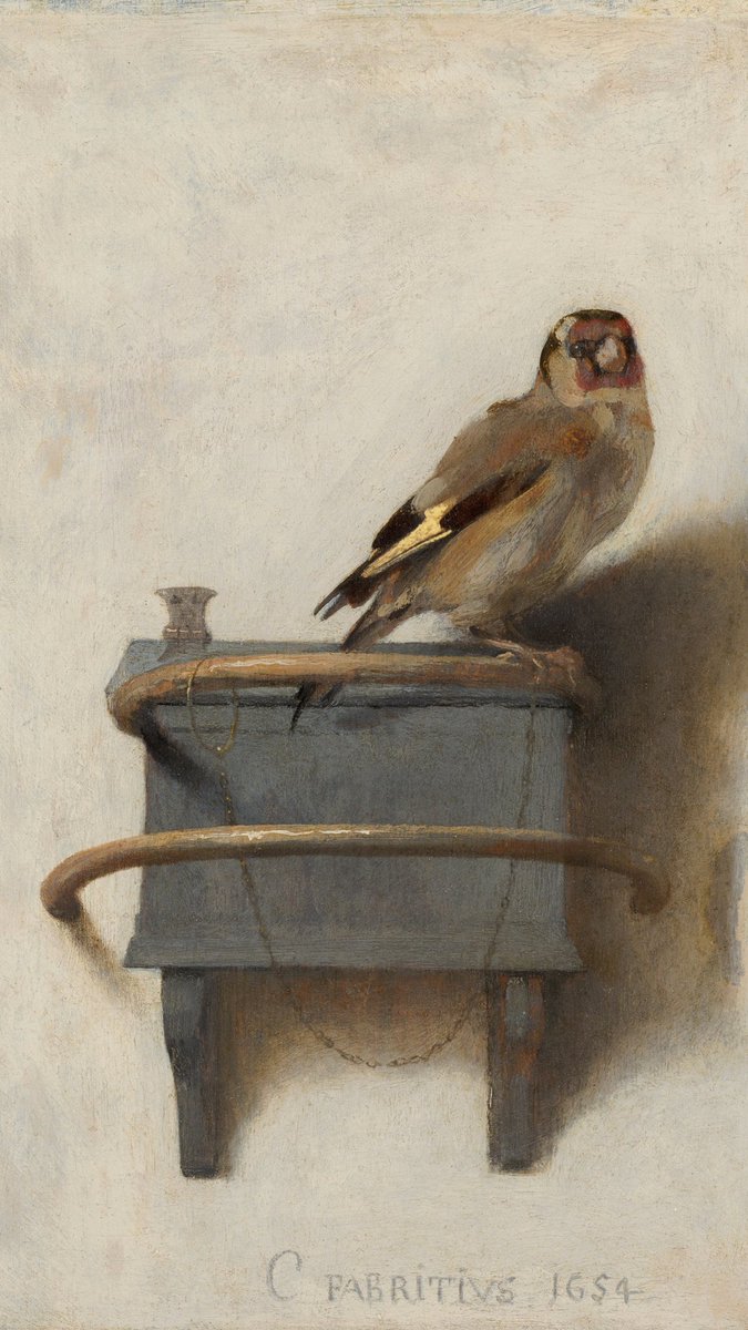 Carel Fabritius 1 — The Goldfinch 2 — Mercury and Argus 3 — The Sentry 4 — A Girl with a Broom