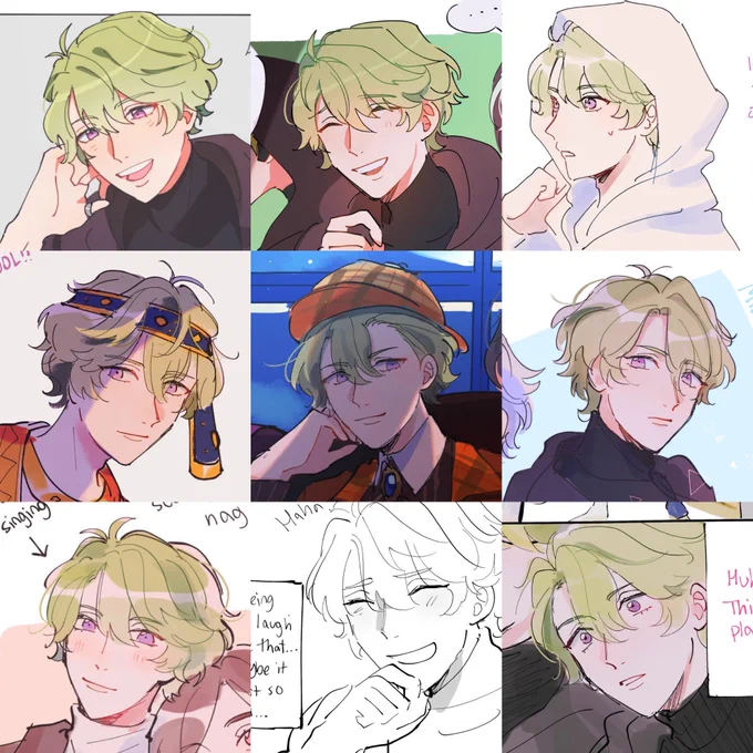august compilation... ive been drawing him a lot lately... ? but the more I draw him..... the more I want him back.................. ? 
