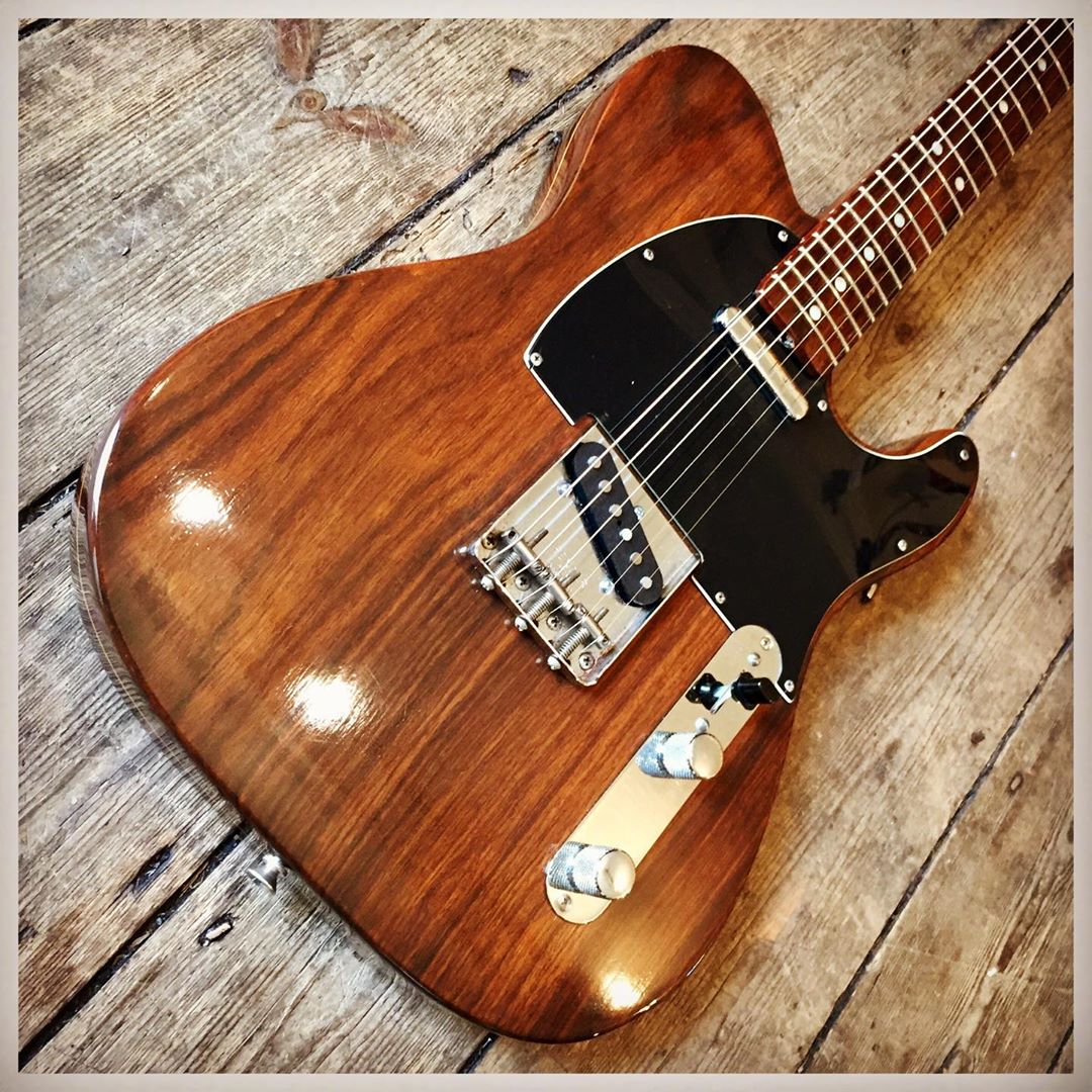 muerdekeroyo's tweet image. 1969 @Fender #Telecaster all Rosewood #guitar