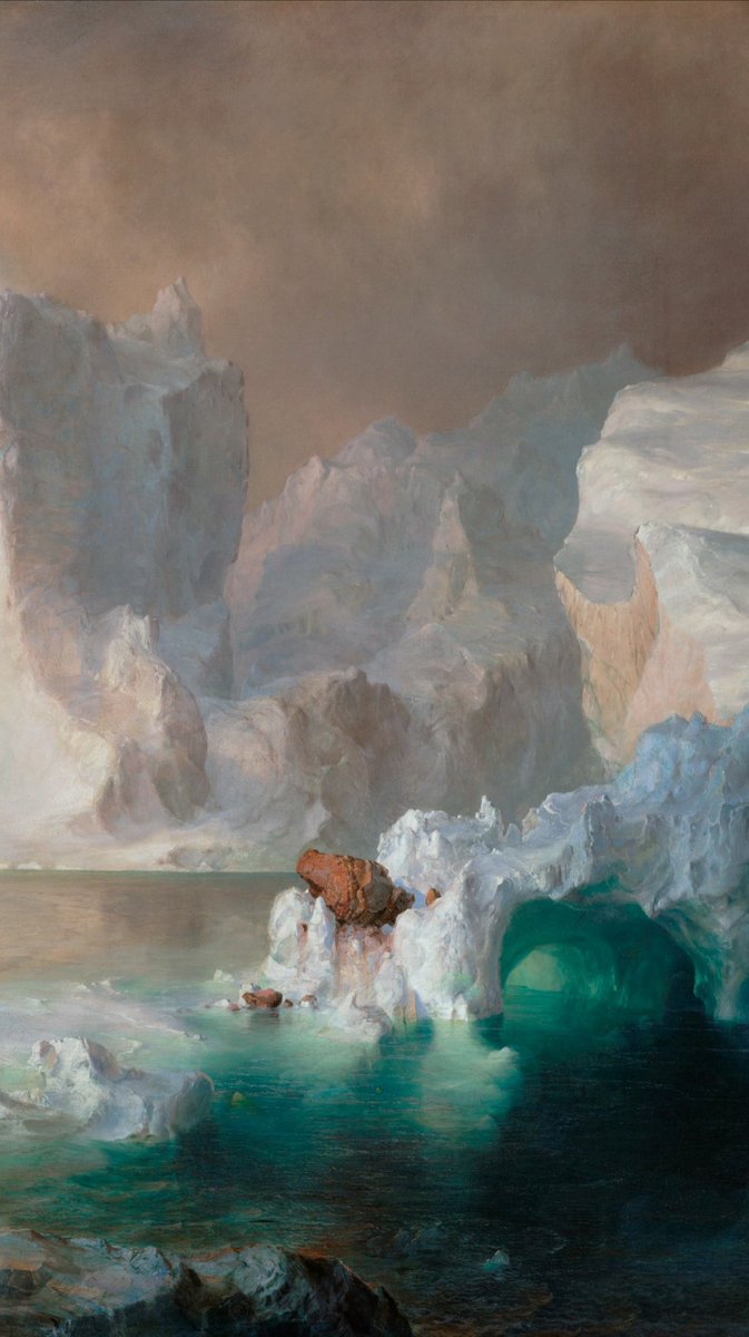 Frederic Edwin Church 1 — The Icebergs 2 — Cotopaxi 3 — El Rio de Luz 4 — Rainy Season in the Tropics