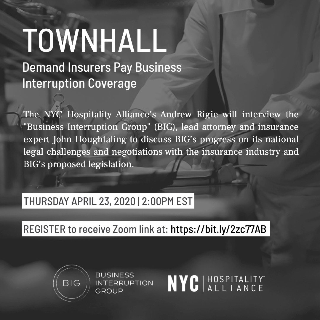 werbigorg's tweet photo. This Thursday, @theNYCalliance’s Exec. Director, @AndrewRigiebwill will be interviewing BIG’s lead attorney + insurance expert John Houghtaling about the current legal challenges when it comes to insurance, actions we are taking &amp; more. Join us! https://t.co/Bk1ei5hJmJ #WeRBig https://t.co/mNygAEvu7D