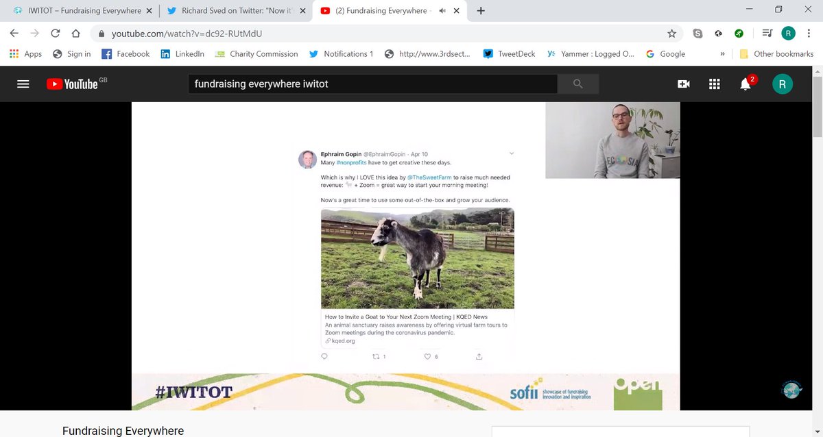 The right product at the right time. Fueled by empathy and creativity. They have found a way to be more relevant than ever before.How had I missed this? Just brilliant."That's why it GETS MY GOAT that I didn't think of it first."  #IWITOT