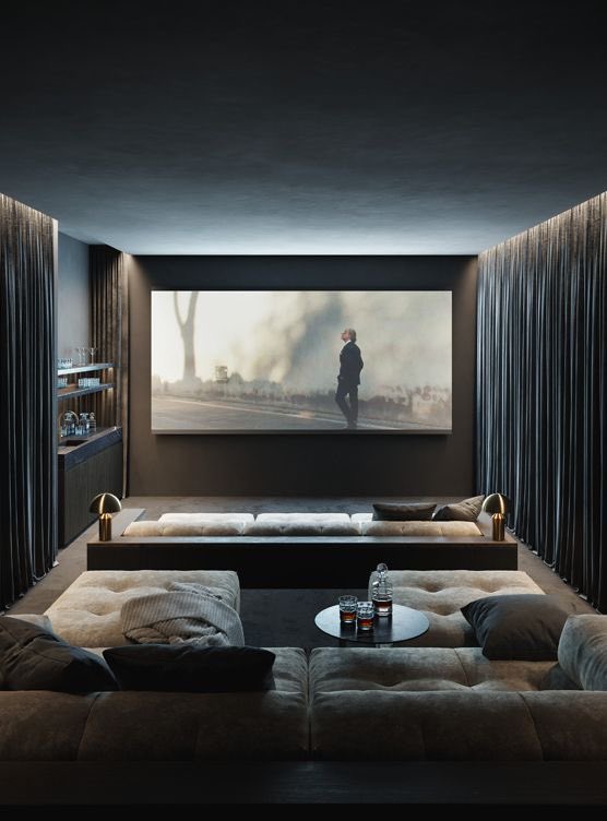 Choose one: theater room