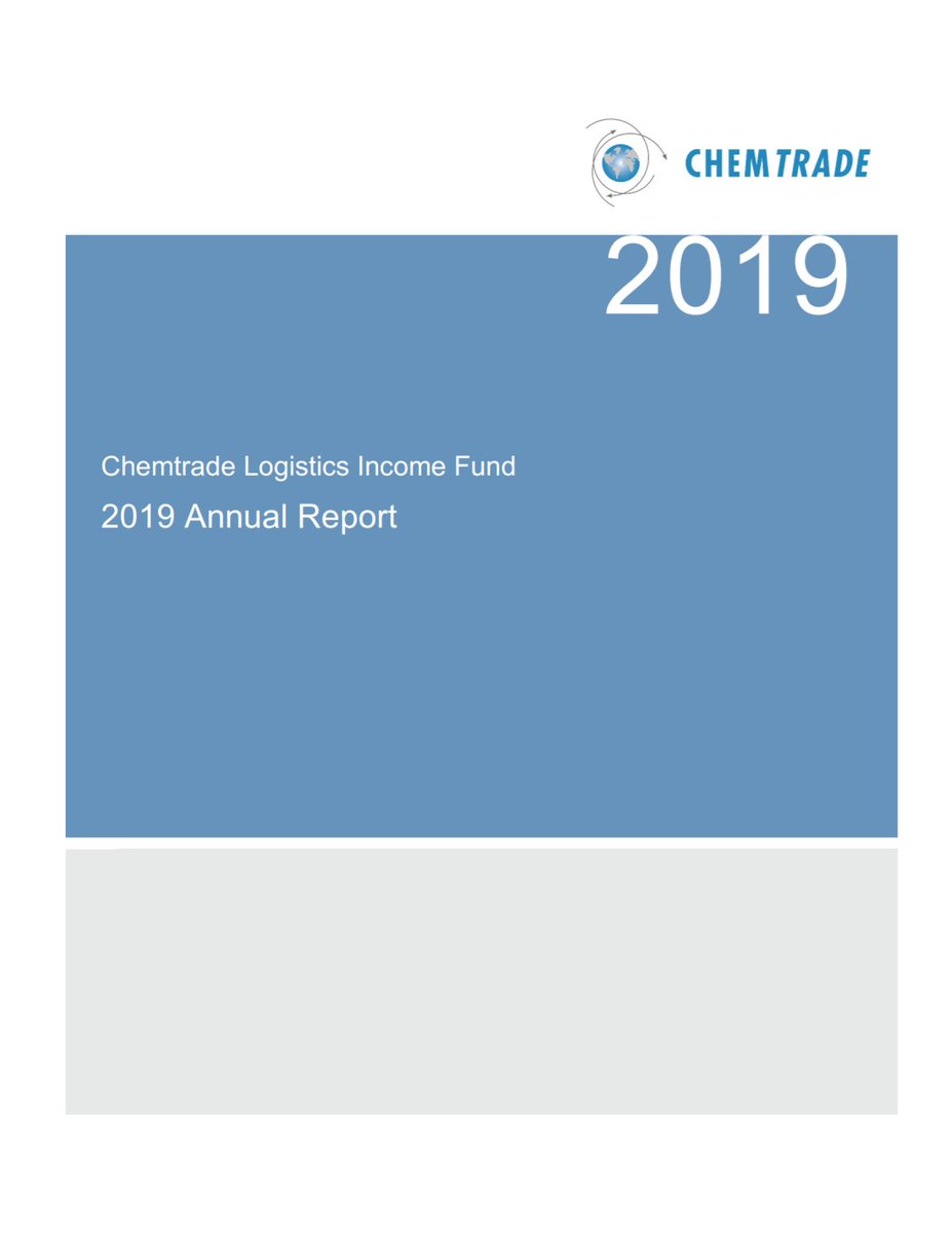 Chemtrade Logistics Income Fund Once reported Scope 1 CO2e in 2015. Otherwise M.I.A.No Sustainability report. "CO2" doesn't even show up in annual report... no reference to "transparency" or "trust" (besides 'income trust'). No BS I suppose. No *anything* really. ¯\\_(ツ)_/¯