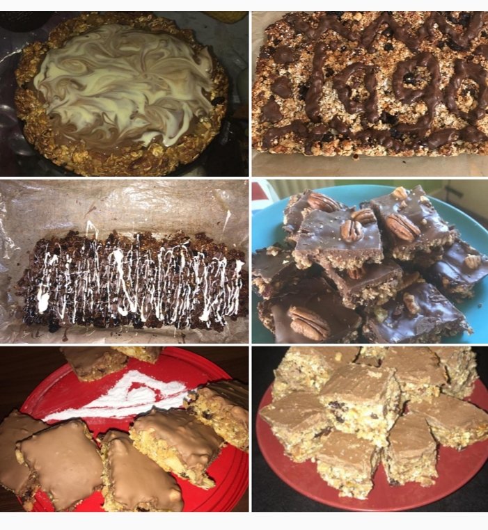 Iago was todays grand master of ceremonies - today the group made fruit and nut bars with chocolate drizzle.
They look lovely team, well done 👏👏