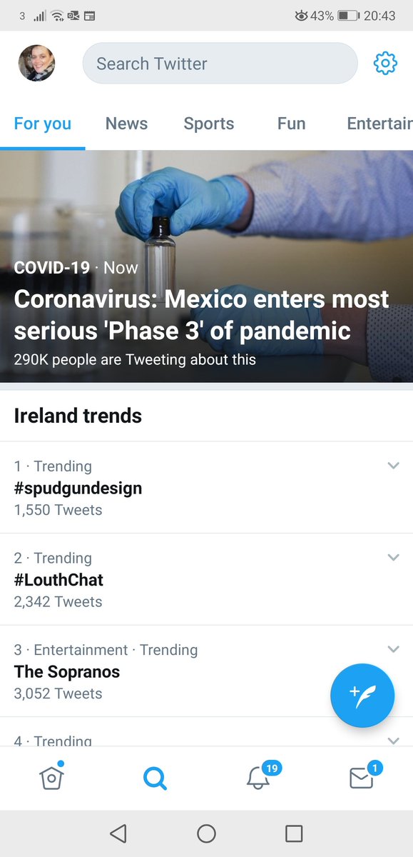 maureen_ward's tweet photo. @skylarkfotos Welcome and hope you are excited about taking over the #LouthChat starbiz crown next week from #SpudgunDesign who did a fab job. Trended no 1 and 2 on Twitter in Ireland https://t.co/PAF8twfbuf