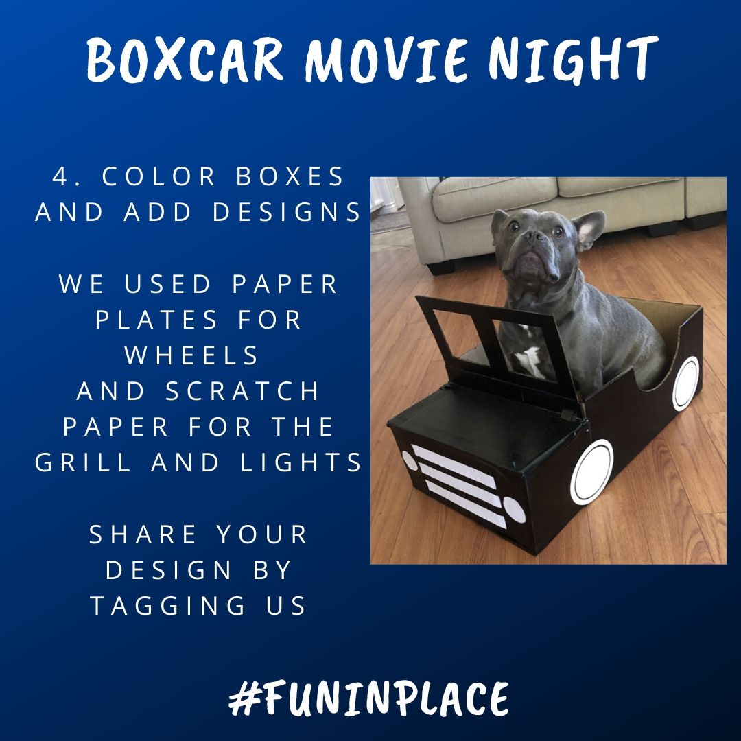 rleparks's tweet image. Do you remember the Drive Ins? Follow our post to re-create those memories with your youngins! Dont forget to keep your boxcar for our Drive In movie night July 24th!

#driveinmovie #boxcarmovie #funinplace