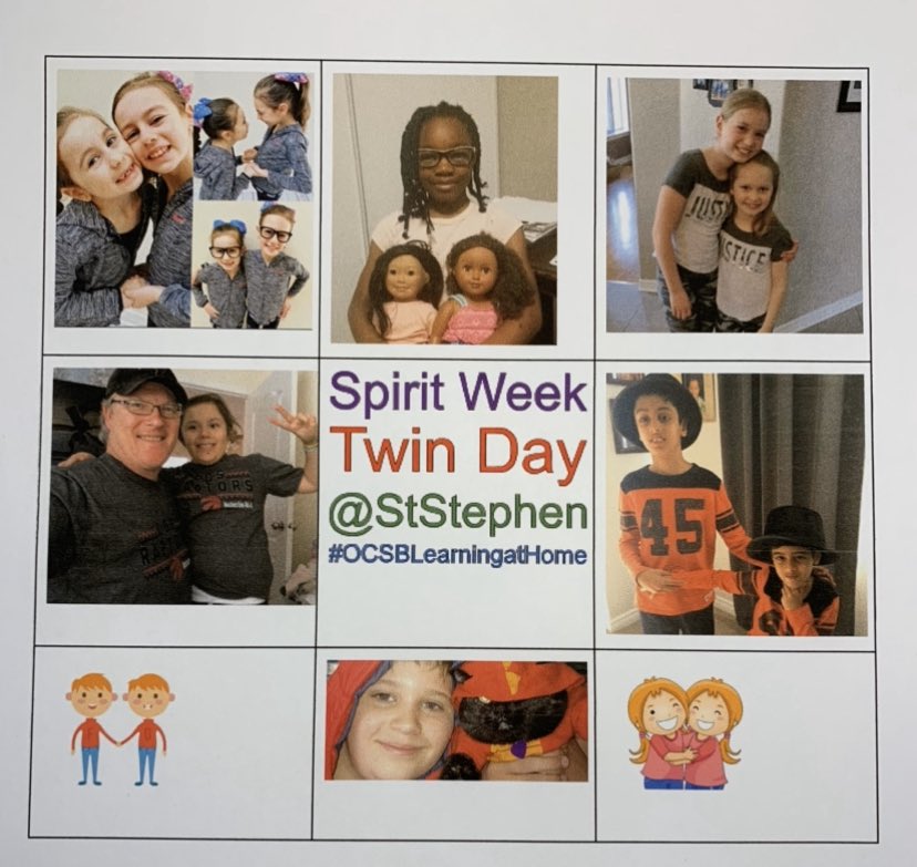 mrscameronmath's tweet photo. Spirit Week Fun!
#OCSBatHome  @StStephenOCSB https://t.co/ShYW0v0s69