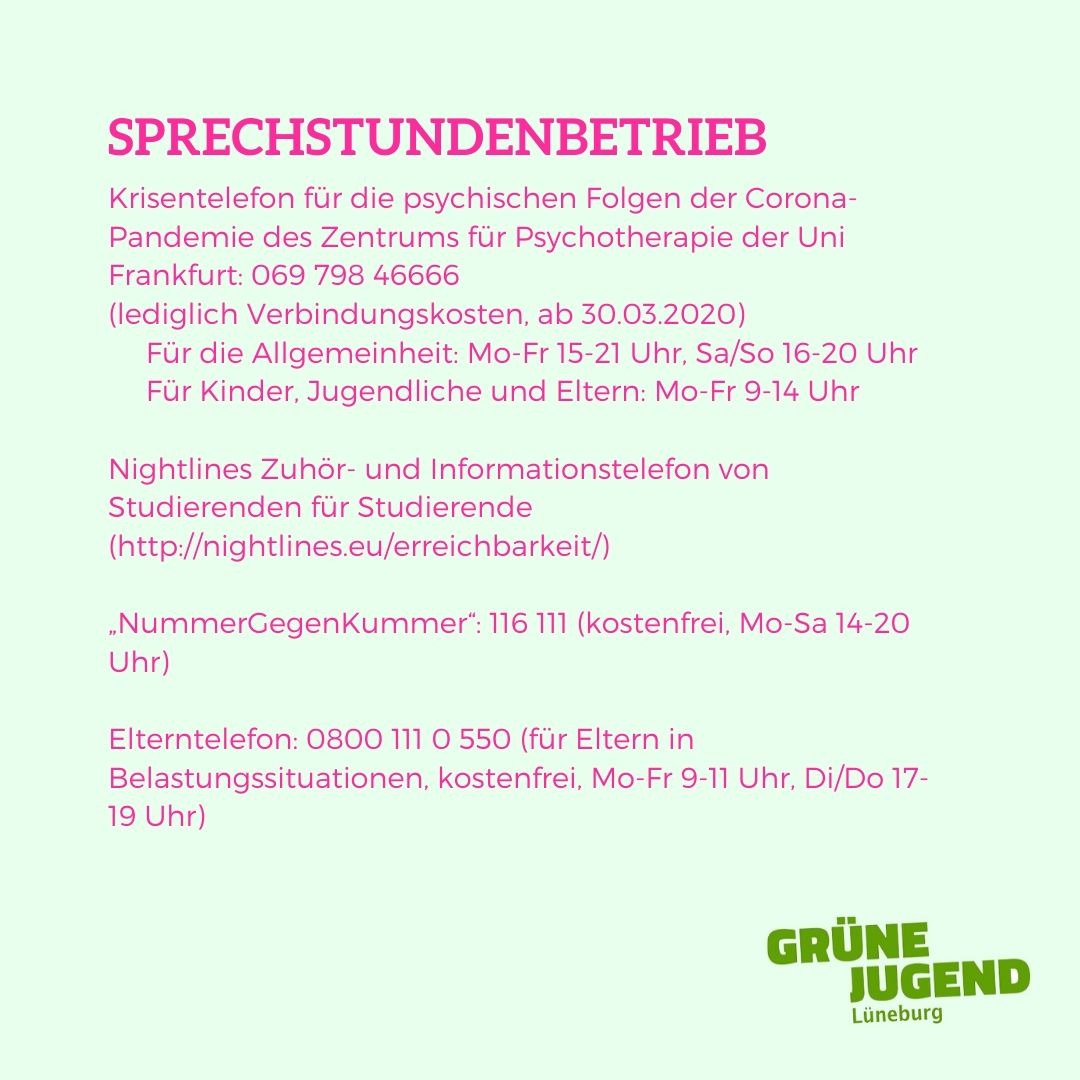 gj_luneburg's tweet photo. Viele Familien stehen vor ökonomischen &amp; sozialen Herausforderungen. Dass man sich Konfliktsituationen kaum entziehen kann, erhöht das Risiko einer Eskalation. Für Betroffene häuslicher Gewalt (besonders Frauen &amp; Kinder) herrscht nun den ganzen Tag über ein erhöhtes Risiko.
1/2 https://t.co/bNjA0Bf57S