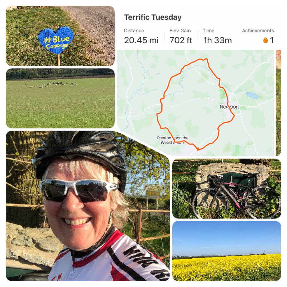 flisslfc's tweet photo. Terrific Tuesday #mentalhealth #Shropshire #pinerello @UKCycleChat @telfordlive https://t.co/c8Emg1IZs2