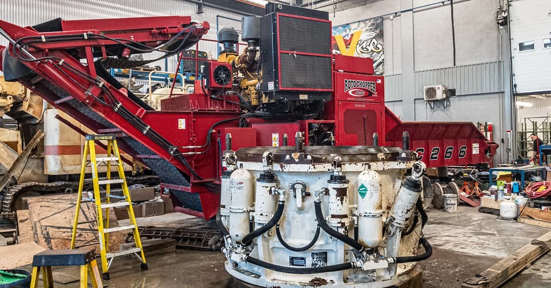 Rotochopper's tweet photo. Here's a #Rotogram courtesy of @voghelinc. This MC-266 is getting ready to go back out onto the job after a few repairs.
Do you have your own image of a Rotochopper machine to share? Please send it along and use the hashtag #Rotogram! #TheRotochopperDifference https://t.co/8YmbSGBW6z