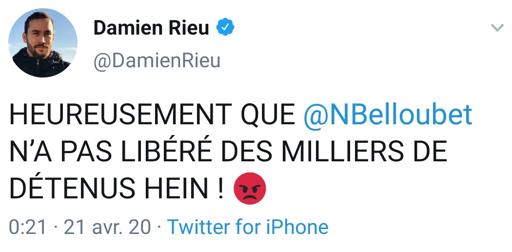 Et tant qu'à faire, autant tenter d'égratigner le gouvernement au passage en la personne de la Garde des Sceaux  @NBelloubet... #VilleneuveLaGarenne  #LaCourneuve  #Aulnay  #Lyon  #Strasbourg 44/52