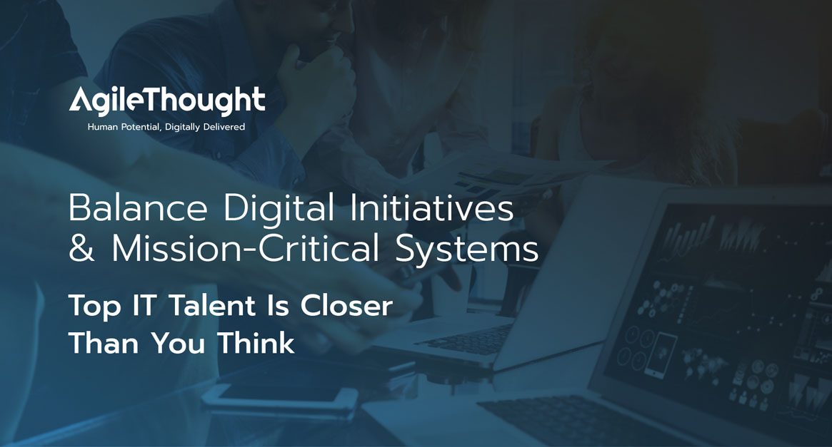 The IT talent gap is nothing new, but in our current environment, the lack of talent skilled in next-gen digital services can threaten your ability to sustain critical activities. Here’s how our on-demand IT talent can help. hubs.ly/H0pJK5w0