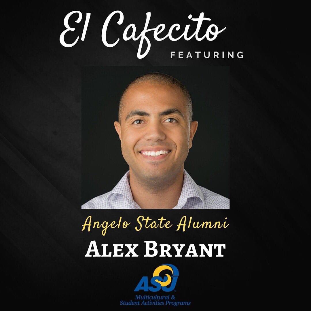 It was fun to chat on <a href="/AngeloStateMC/">ASU Multicultural & Student Activites Programs</a>’s #ElCafecito series and support my fellow #RamFam in honor of #IChoseAngeloState month ➡️bit.ly/3bwtyPm #AngeloState