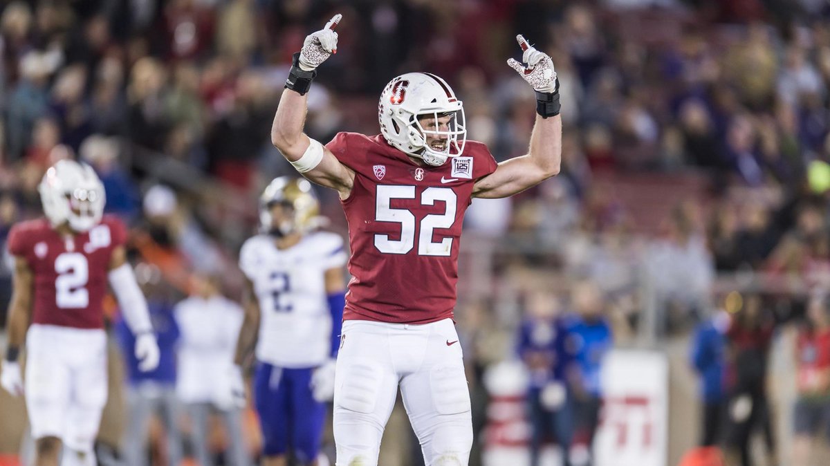 We are just TWO SLEEPS FROM THE NFL DRAFT! Im super excited and I'm finishing my  #BritTakesIn2 series with 2 LB/Edge sleepers I'd really like in the late rounds. First up, Casey Toohill, out of Stanford.  #NFLDraft 