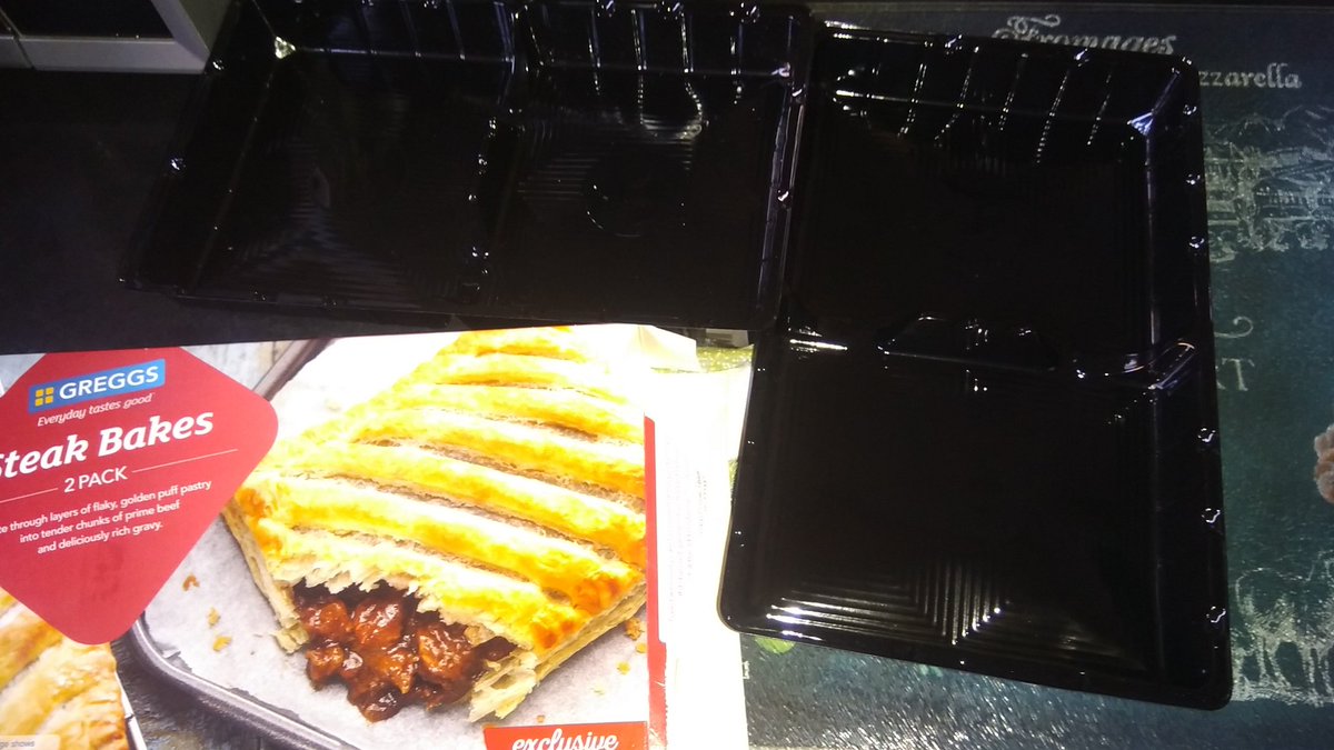 owefair989's tweet photo. @GreggsOfficial @IcelandFoods  just opened these steak bakes and got so much unnecessary plastic... Save the turtles 😔 https://t.co/Mw9JhCMmBA