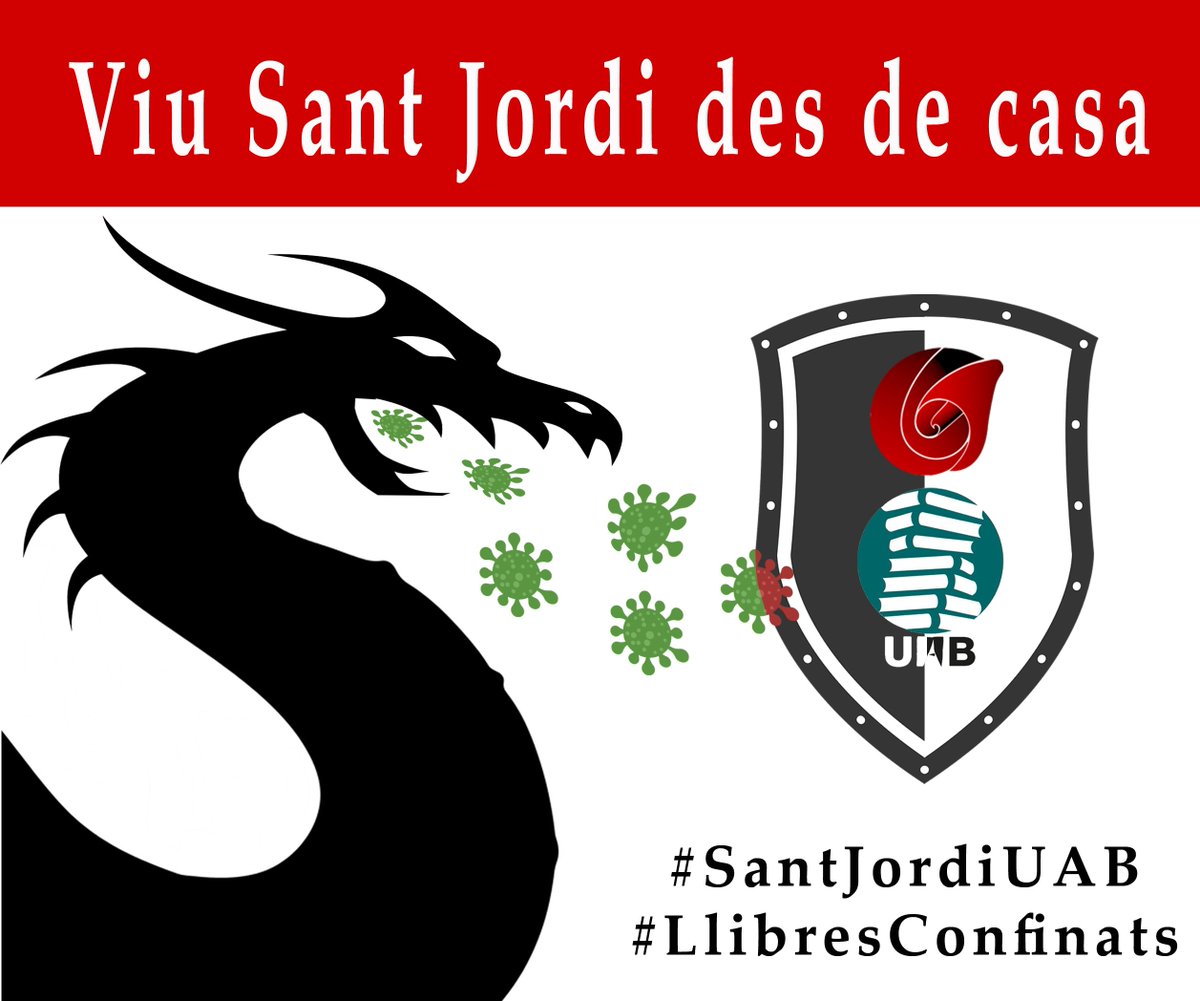 bibliotequesUAB's tweet photo. #UABers!! Per #SantJordiUAB, volem compartir els #LlibresConfinats de les #bibliotequesUAB que teniu en préstec.
➡ Envieu-nos una foto o un vídeo contestant aquesta piulada.
#SantJordiCasa #SantJordi2020 https://t.co/olxAbGVS4G