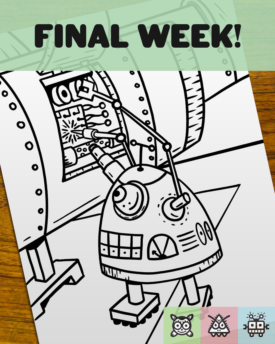Ani_Mon_Bot's tweet photo. A new #creaturecoloring sheet is a available. It’s a robot mechanic!
-
Download: https://t.co/JQAR4j4XxC
-
#quarantineactivities #quarantineactivitiesforkids #quarantineactivity #kidlitquarantine https://t.co/tNsq0CRKjR