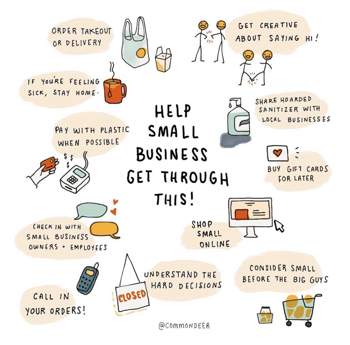 Although times are tough, there are still ways to help each other out in the community.