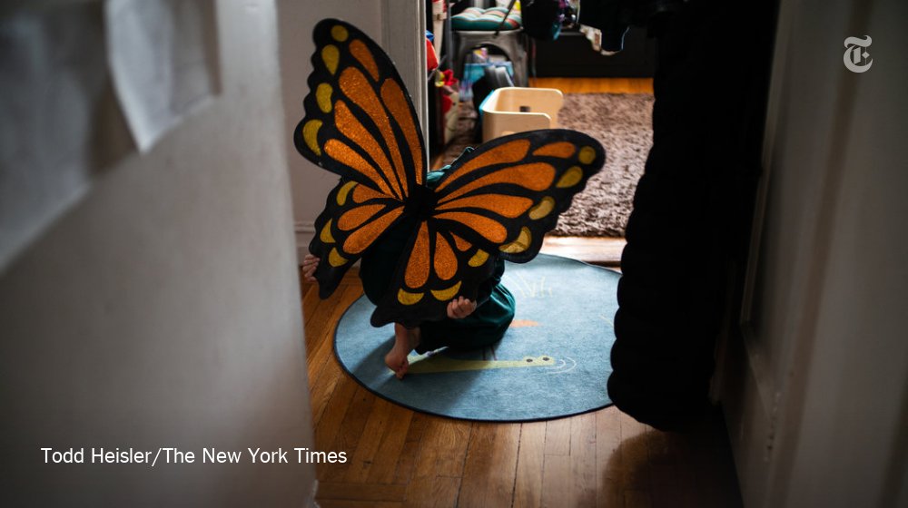 Todd Heisler is at home in New York with his 7-year-old son.  @heislerphoto writes, “I think about something I read. That kids won’t remember much about what they did during this time, only how they felt.”  https://nyti.ms/2KotJAg 