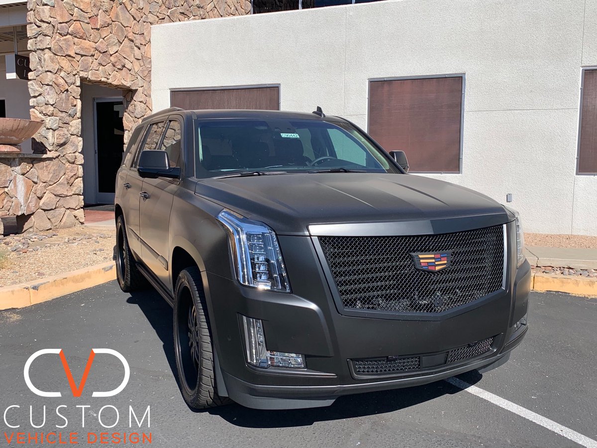 CVDAuto's tweet photo. Matte Black Cadillac Escalade customized by CVD
#2020 #2019 #Cadillac #Escalade
#CadillacEscalade #Meshgrille
#CVD #CVDauto #CustomVehicleDesign https://t.co/SeB2pnmLwa