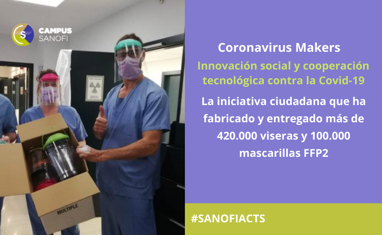 campussanofi's tweet photo. 👏 BRAVO!  #CoronavirusMakers La iniciativa ciudadana que ayuda con #tecnología  y mucho esfuerzo a frenar el desafío #COVID19  @LaVanguardia 

+ INFO 👉 https://t.co/RvaADEkTS2

#SanofiActs https://t.co/ffqDhRh7Z8