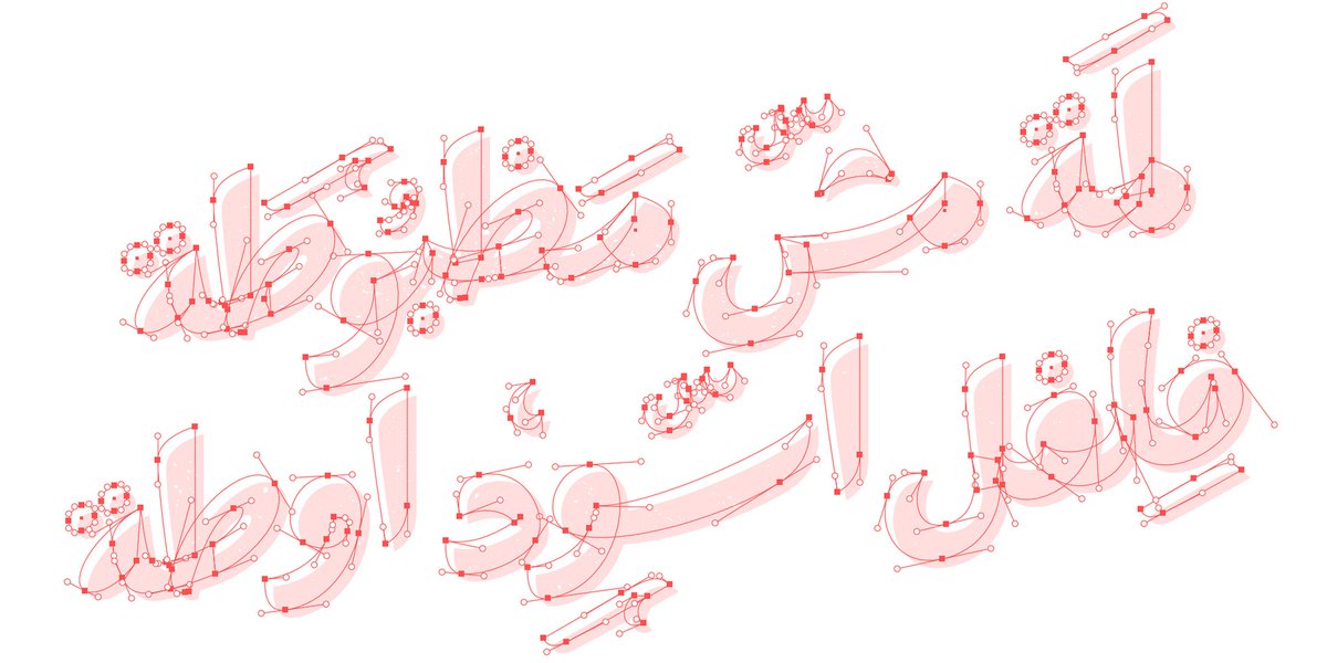 IbroHamdi's tweet photo. Old experimental mixing from classic Arabic calligraphy with modern touch.

لمة مش مظبوطة .. فلفل اسود اوطة

#typography #arabictypography
#typeverthing #typetopia #typespire #typegang #goodtype #خط #تصميم #typographyinspired #ibrohamdi #thedailytype #typeart
#typographie #design https://t.co/aWpuizkUAX