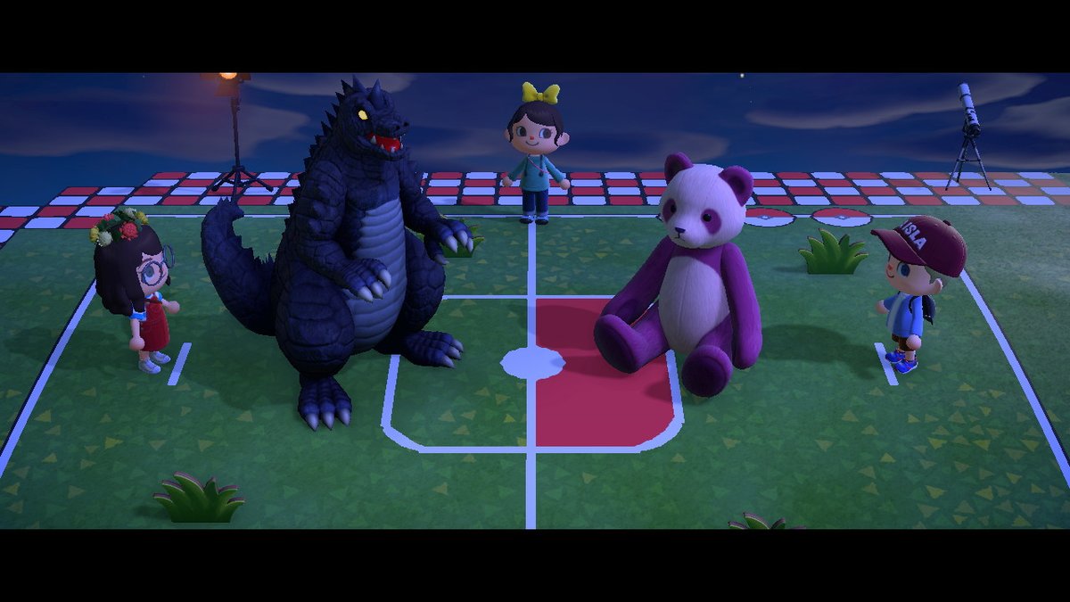 MccartyKennedy's tweet photo. It was an epic battle #AnimalCrossing #ACNH #NintendoSwitch https://t.co/xVKymLwNH5